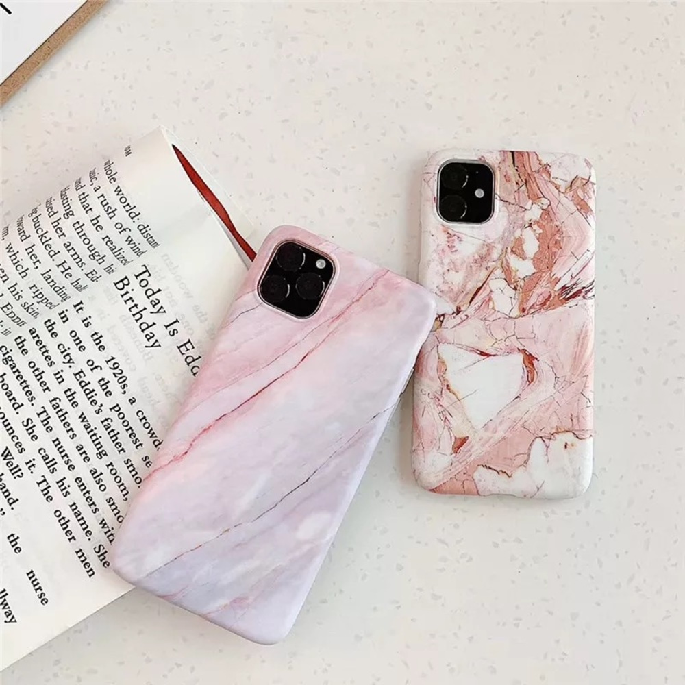 NEW iPhone 13/12/11/Pro/Max/XR/XS/7/8 Marble case - Picture 5 of 5